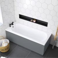HaLite Gloss White 1800mm Bath Panel - Waterproof & Solid