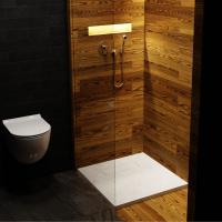 Scudo Square Stone Resin Shower Tray 900 x 900mm