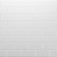 White Metro Reflect Tile Wall Panels