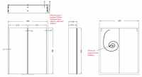 Scudo Prospr Bluetooth LED Mirrored Bathroom Cabinet - Single Door - 500 x 700mm
