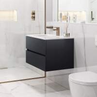 Villeroy & Boch Avento 340 RH Door Cloakroom Vanity Unit With RH Basin - Stone Oak