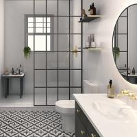  White Quartz Nuance Waterproof Shower Board