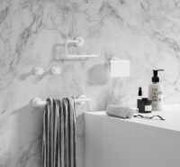 Tecno Project White Toilet Brush Set - Origins Living