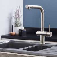 Ingleton Copper Pull Out Kitchen Mixer Tap 