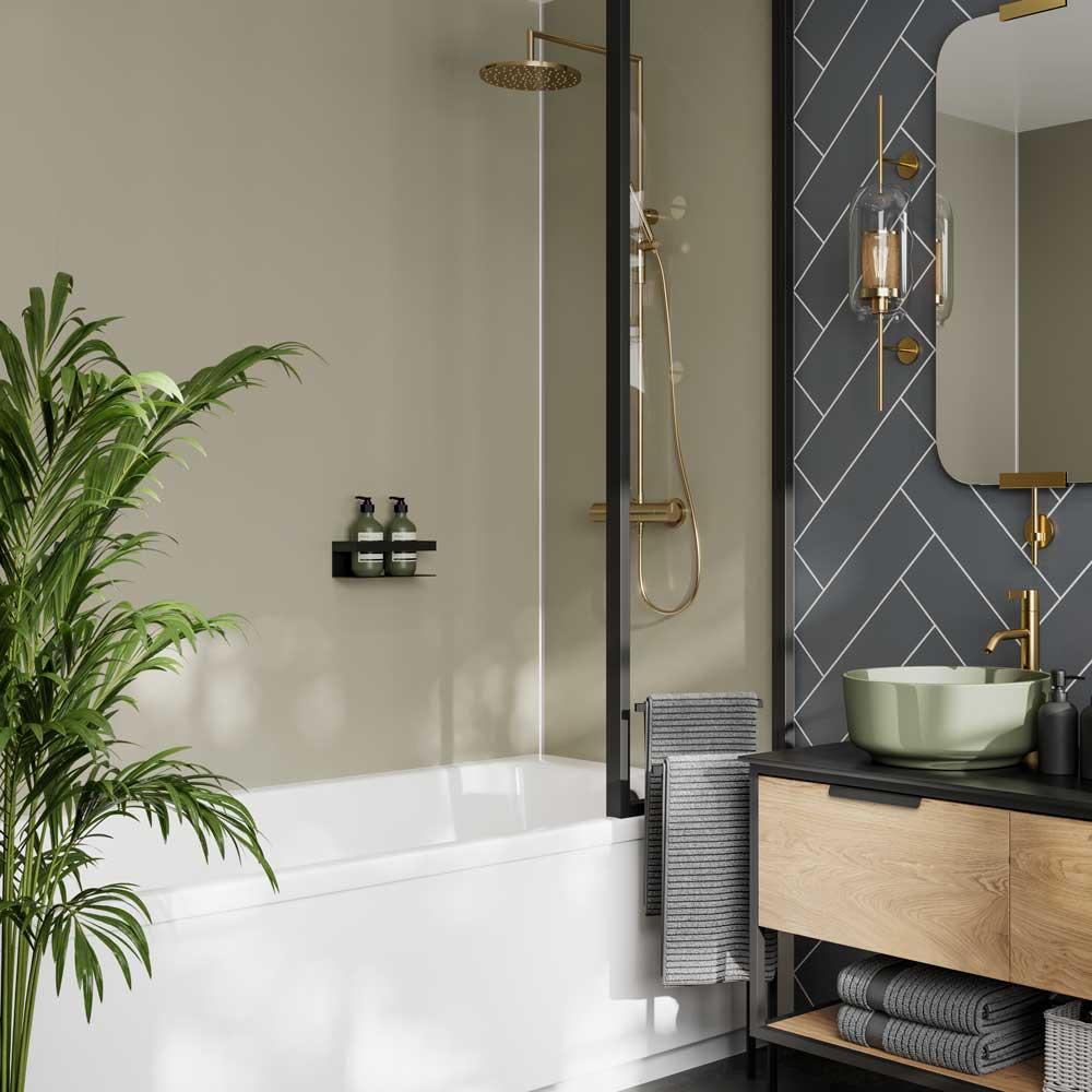 Multipanel Pure Collection Sage Green Rubberduck Bathrooms