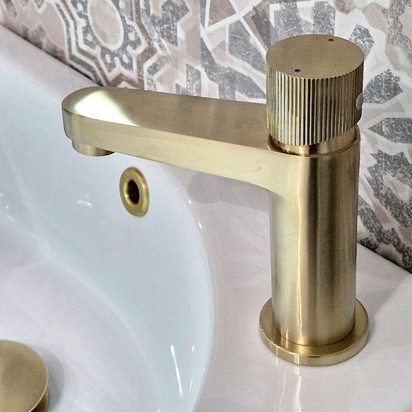 Fluted Bathroom Tap