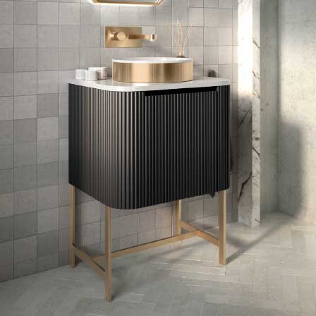 Scudo Linea Curve Vanity Unit