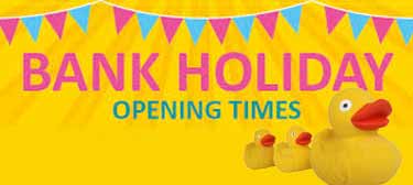 Bank Holiday Opening Hours