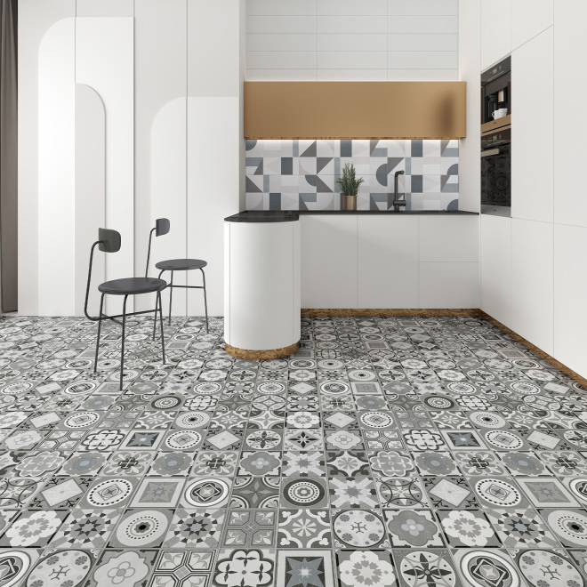 Clever Click Rigid Valetta Mosaic Flooring 1.49m2 Per Pack