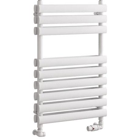 Tunstall Double 800 x 500 Towel Radiator Matt White