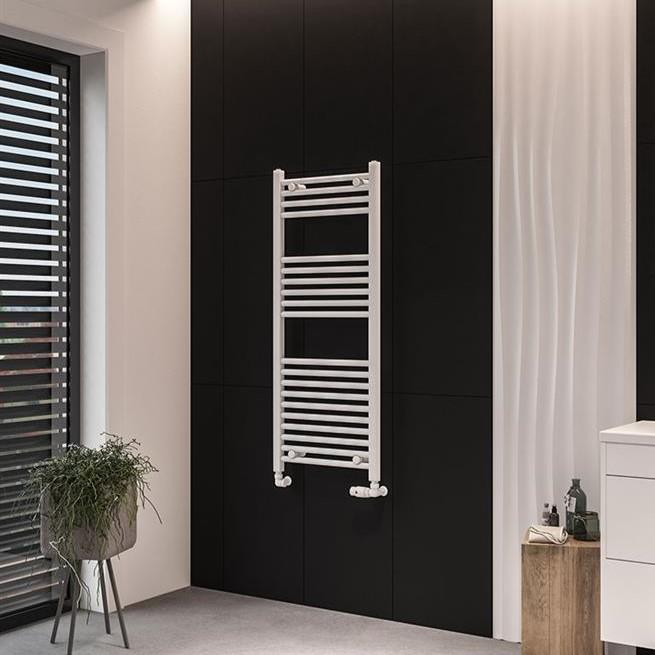 Eastbrook Wingrave 1200 x 500 Matt White Towel Radiator - 89.006 ...