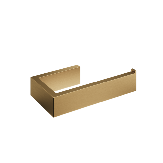 Abacus Pure Toilet Roll Holder - Brushed Brass