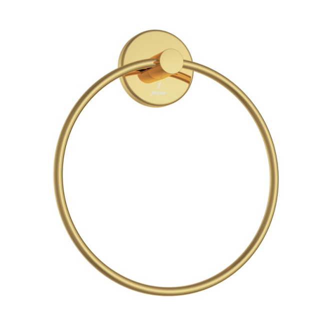 Jaquar Continental Bright Gold Round Towel Ring 