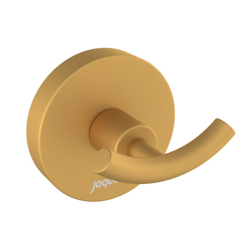 Jaquar Continental Gold Matt PVD Double Robe Hook 