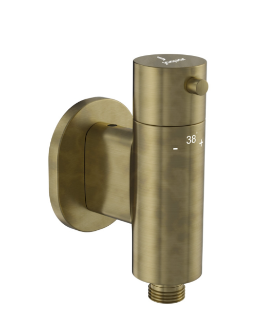 Jaquar Allied 1 Outlet Thermostatic Valve For Douche Trim kit With Concealed Part In Antique Bronze