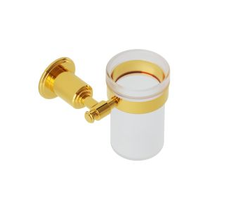 Artize VIC Bright Gold Tumbler And Holder