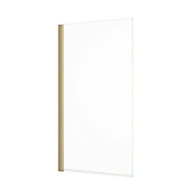 Abacus Brushed Brass Bath Screen 800 x 1500mm