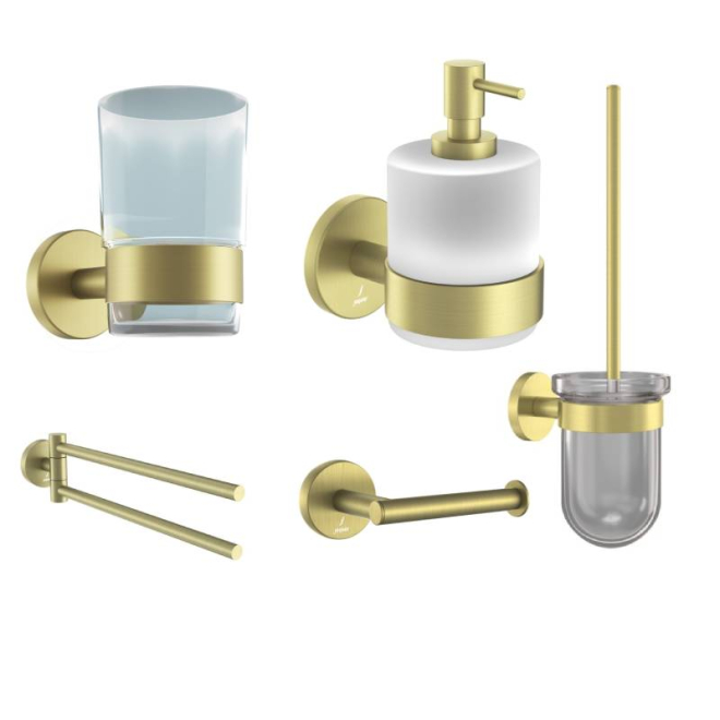 Jaquar Continental Prime Brass Matt Accessories 5 Piece Set  