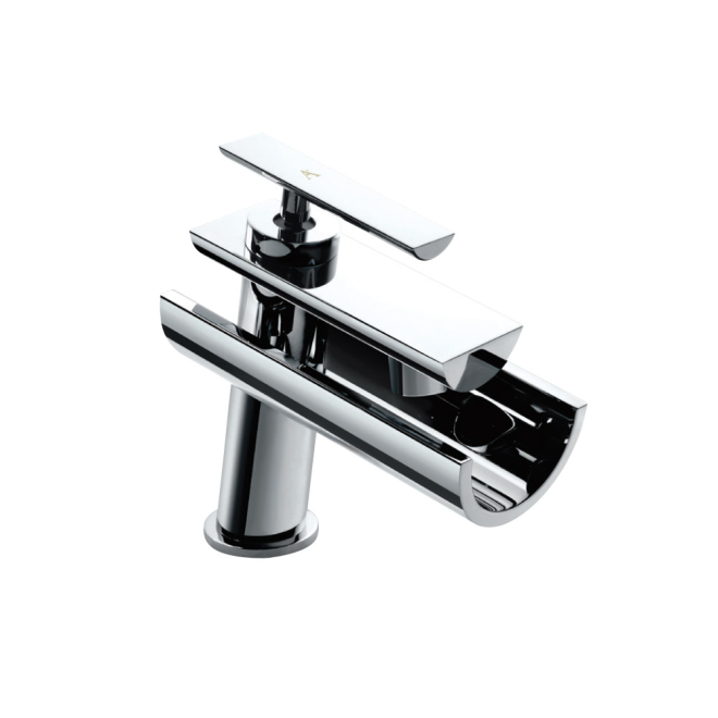 Artize Confluence Chrome Single Lever Basin Mixer With Click Clack Waste