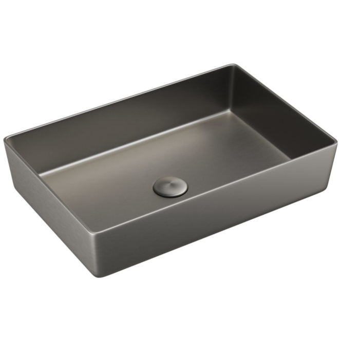 Scudo Core Metal Gun Metal Countertop Basin