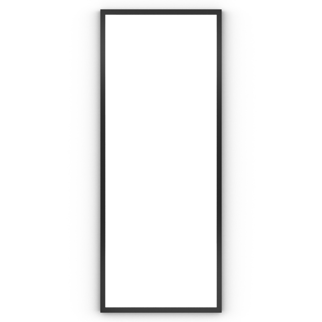 Origins Living Docklands 41 Black Rectangular Mirror