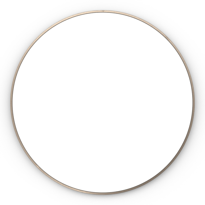 Origins Living Docklands 80 Brushed Bronze Round Mirror