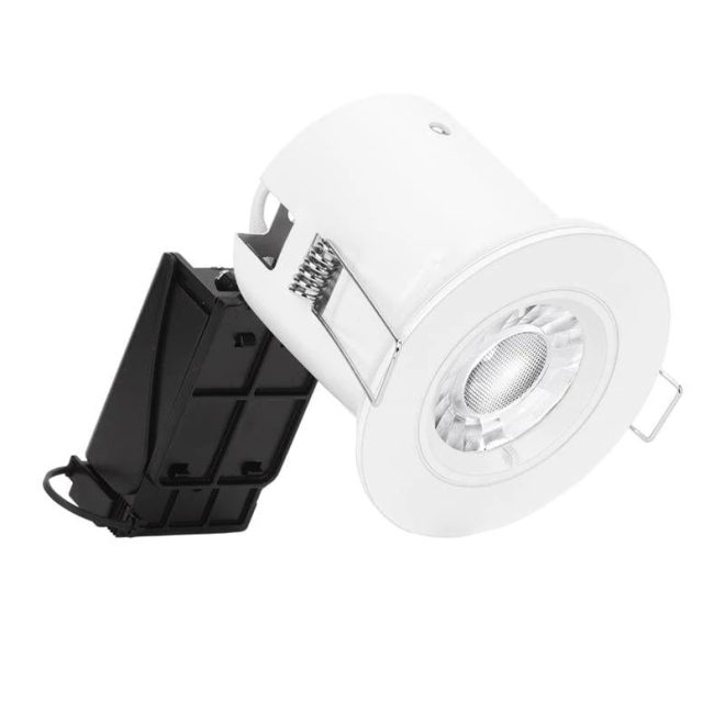 EnLite IP65 Fire Rated LED Downlight - Chrome/White/Nickel