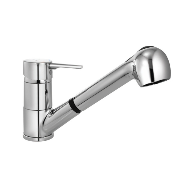 Jaquar Florentine Prime Chrome Single Lever Sink Tap With Extractable Hand Shower 