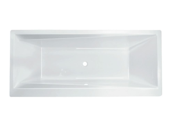 Jaquar Kubix 1800x800mm Built-In Bath Tub With Powder Coated MS Frame