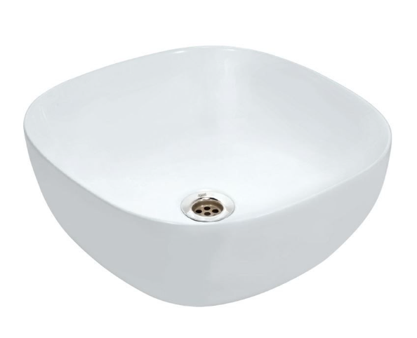 Jaquar Designer Thin Rim Square Counter Top Basin 420mm 