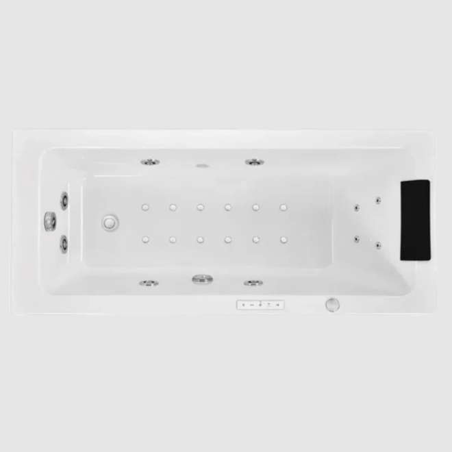 Jaquar Fonte 1500 x 750mm Combi System Whirlpool Bath