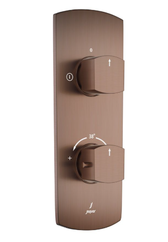 Jaquar Kubix Prime Antique Copper 2 Outlet Concealed 2 Outlet Shower Valve 