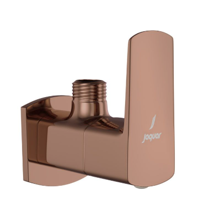 Jaquar Opal Prime Blush Gold PVD Wall Mounted Stop Valve 