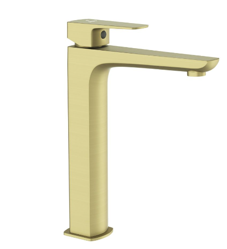 Jaquar Kubix Prime Brass Matt Extended Mono Basin Mixer 