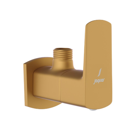 Jaquar Kubix Prime Gold Matt PVD Wall Mounted Stop Valve