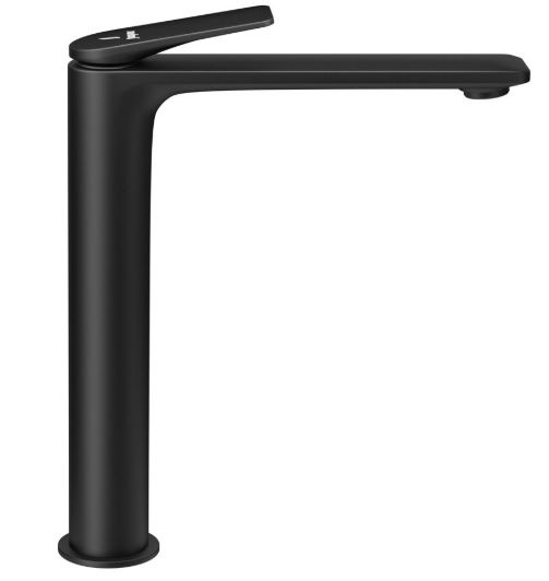 Jaquar Laguna Matt Black High Rise Mono Basin Mixer Tap