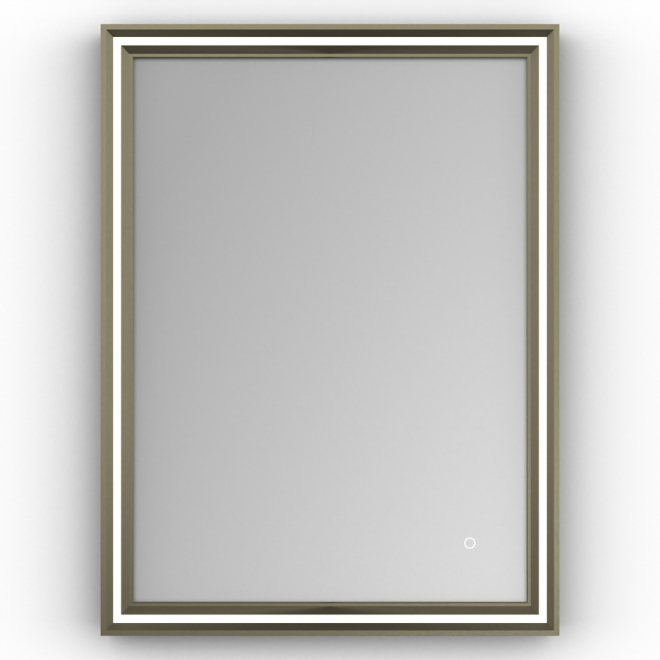 Origins Living Lexington 60 Brushed Bronze Illuminated Bathroom Mirror