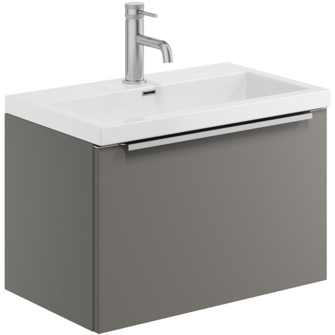 Scudo Muro 600 Dust Grey Wall Hung Vanity