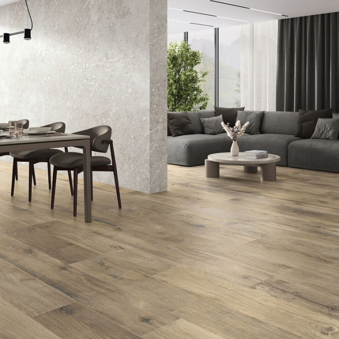 Northwood Oak 1200mm x 200 Porcelain Wall & Floor Tile - 1.2m2