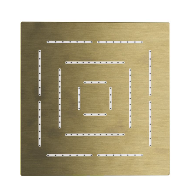 Jaquar Maze 240mm Antique Bronze Square Over Head Shower  