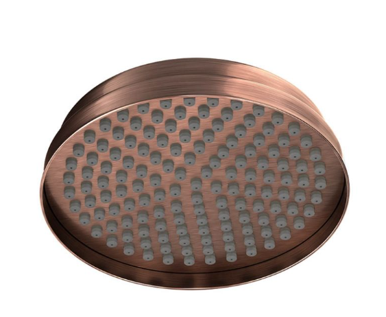 Jaquar 200MM Traditional Antique Copper Round Over Head Shower 