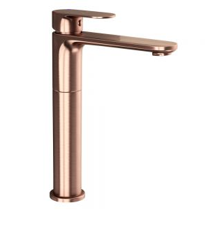 Jaquar Opal Prime Antique Copper Tall Mono Basin Mixer Tap 