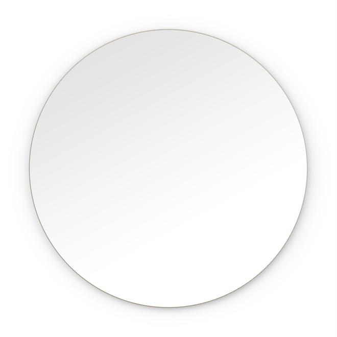 Origins Living Oslo Round 100 Brushed Bronze Mirror