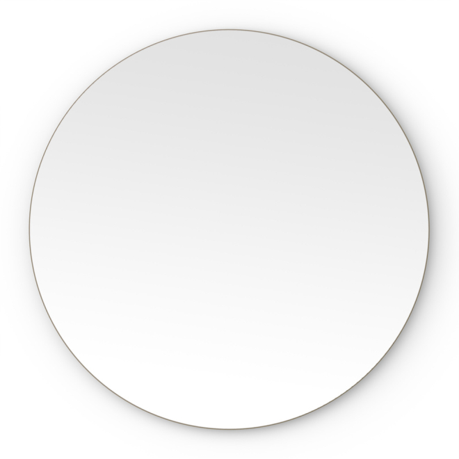 Origins Living Oslo Round 80 Brushed Bronze Mirror