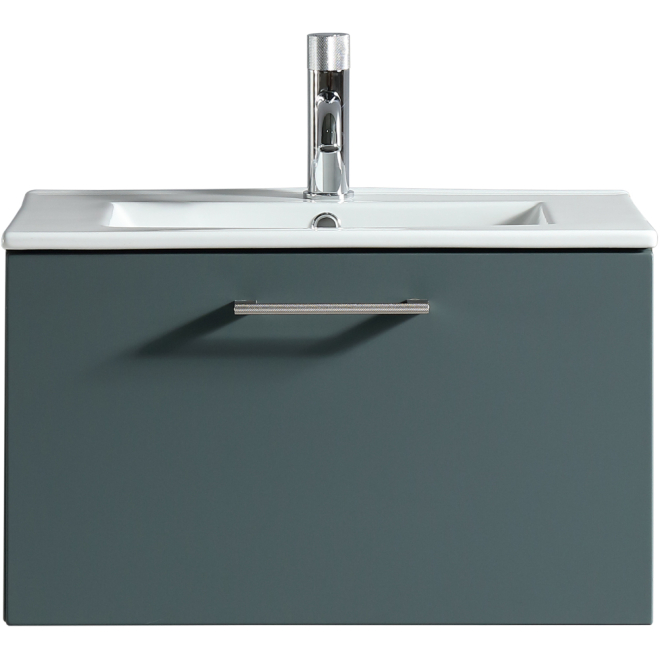 Piatta Smoked Sage 600mm Wall Hung Vanity Unit