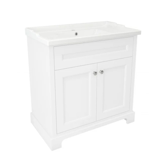 RAK Washington 800mm Traditional Vanity Unit in White