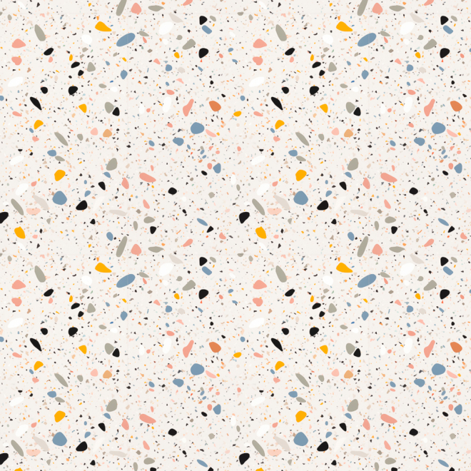 SplashBax Shower Panel Terrazzo Pastel