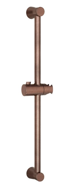 Jaquar Antique Copper 24mm Dia & 600MM Long Round Shape With Hand Shower Holder Slide Rail  