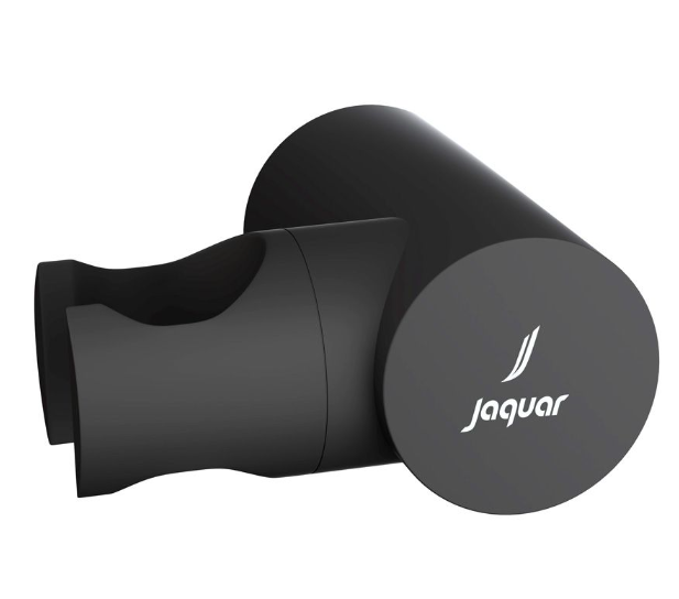 Jaquar Matt Black Round Wall Bracket For Hand Shower 