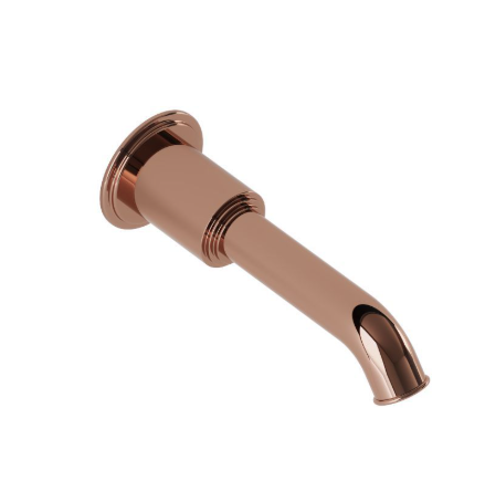 Artize VIC Bath Spout With Wall Flange In Blush Gold